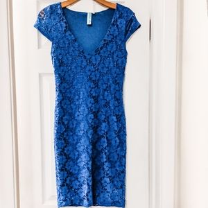Dina Be blue lace dress